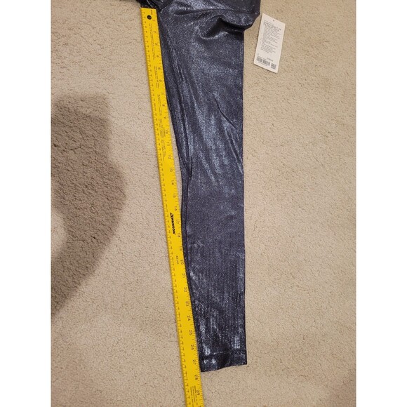 NWT Lululemon Align Rib Pant 28” Shine RARN shiny Blue Leggings Size 6 MSRP $128 - Picture 7 of 11